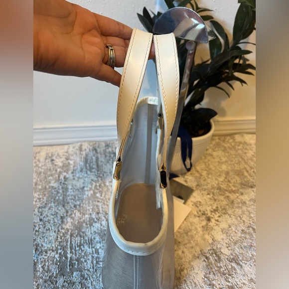 🌹RARE LOUIS VUITTON Epi Plage Mini Lagoon Bay Tote
Bag White Clear - Picture 6 of 14